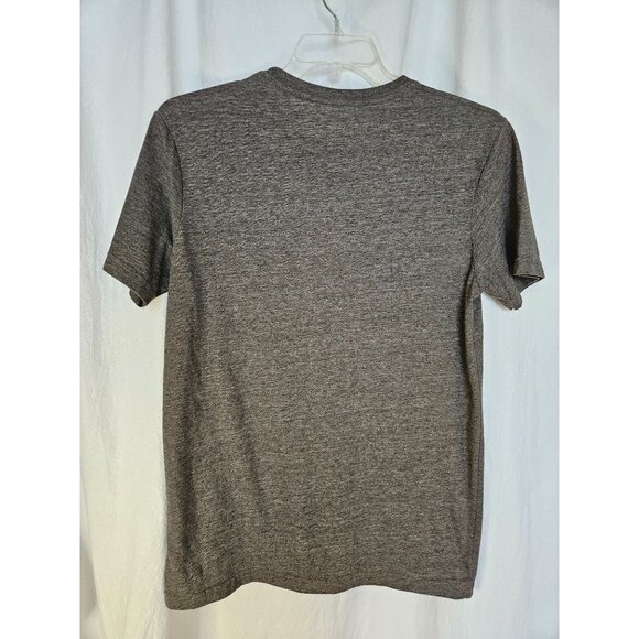 Lucky Brand American Patriotic Gray Motorcycle Mens T Shirt Size M - Picture 3 of 3